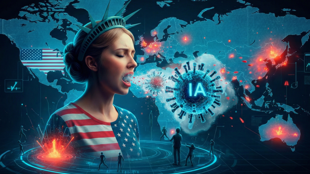 Cuando Estados Unidos estornuda, el mundo entra en pánico... ¿Y si lo hace con IA?