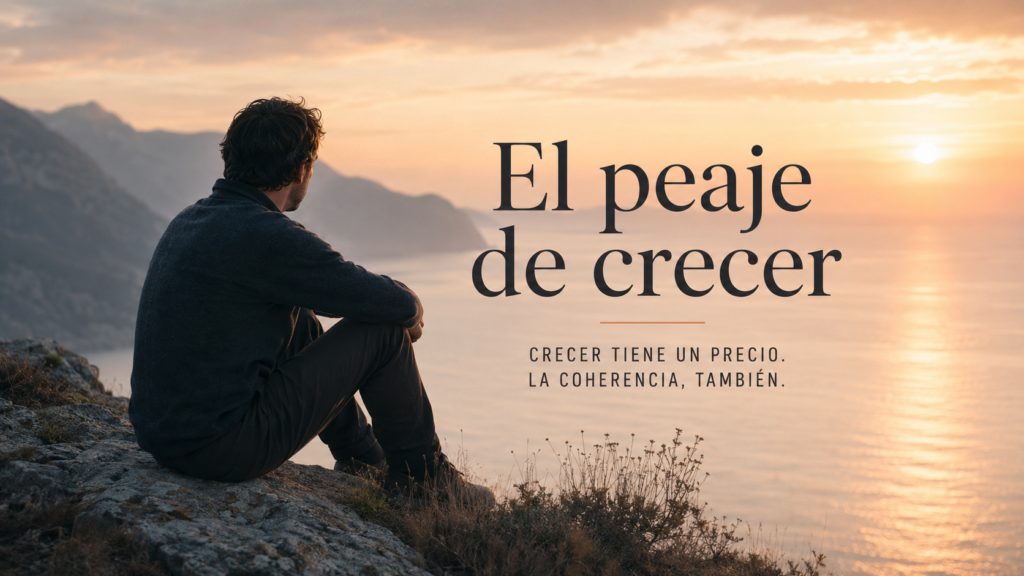 El peaje de crecer