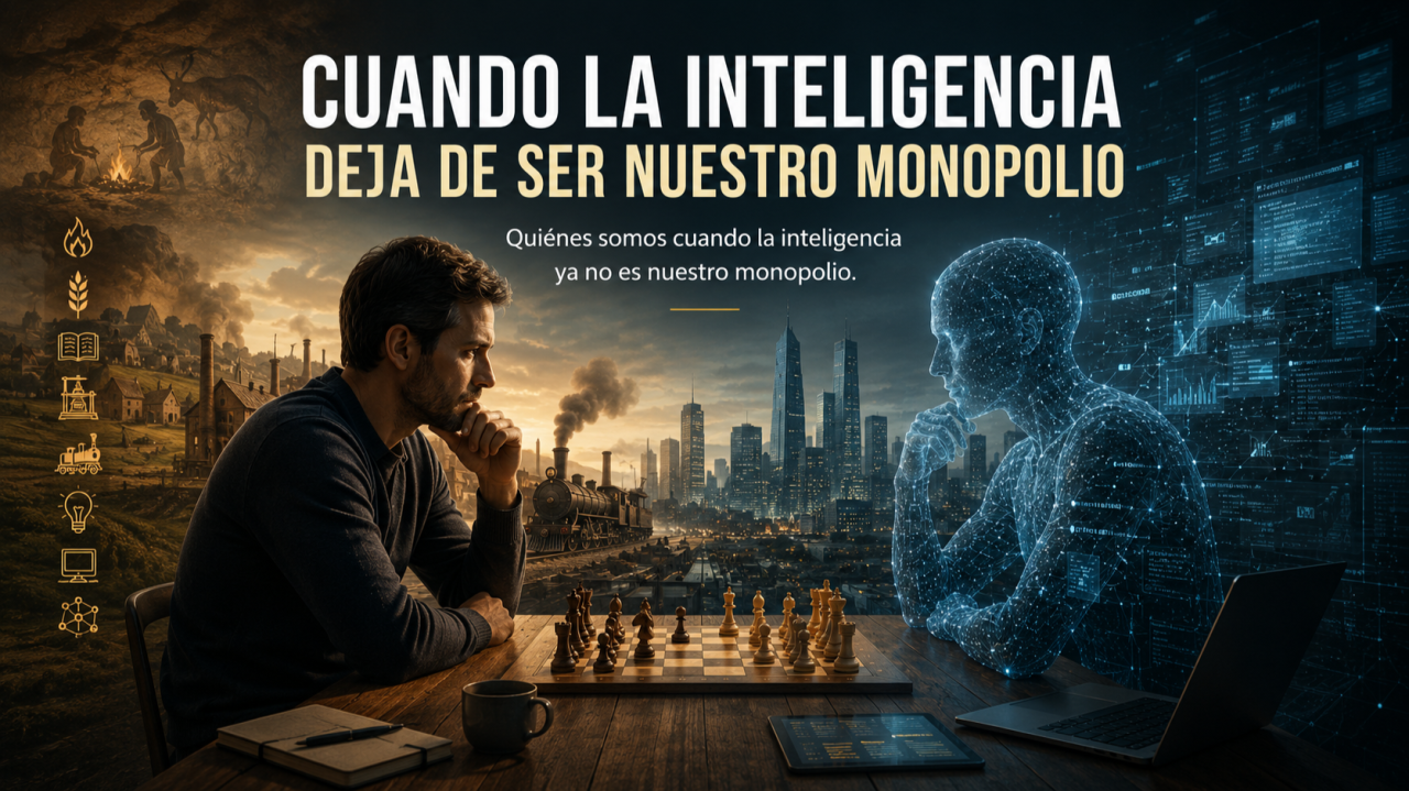 Cuando la inteligencia deja de ser nuestro monopolio