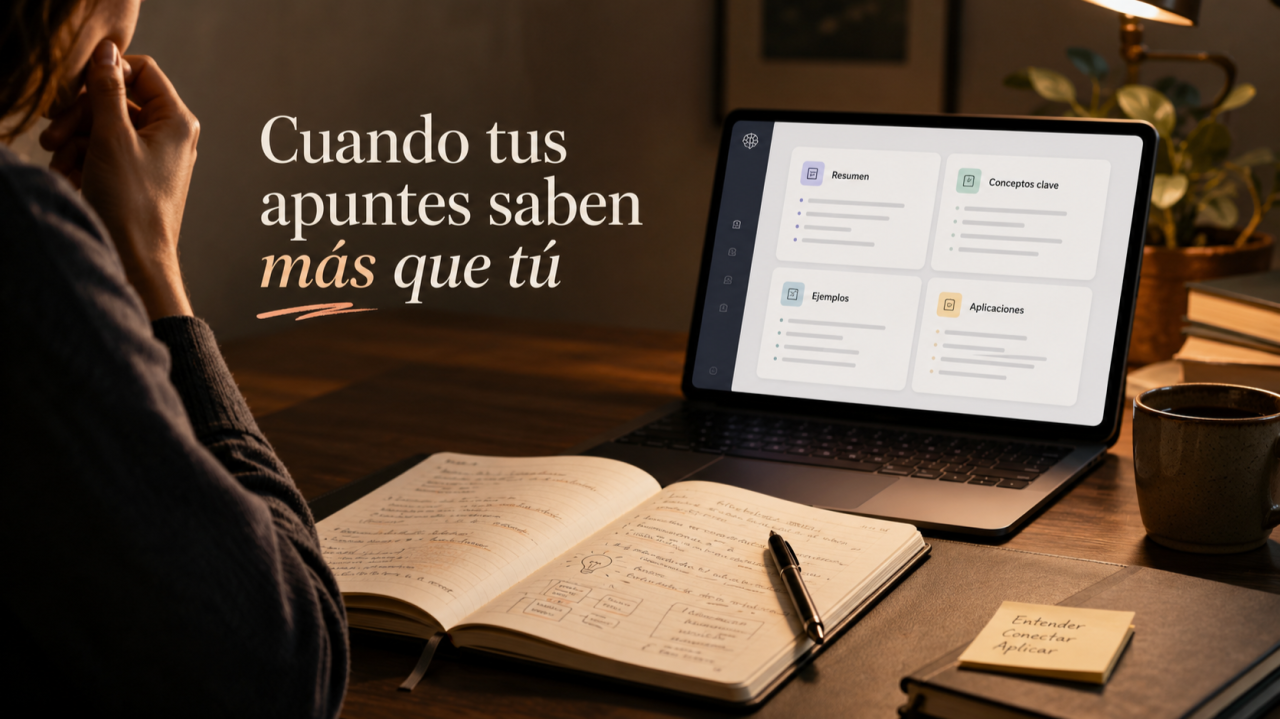 Cuando tus apuntes saben más que tú
